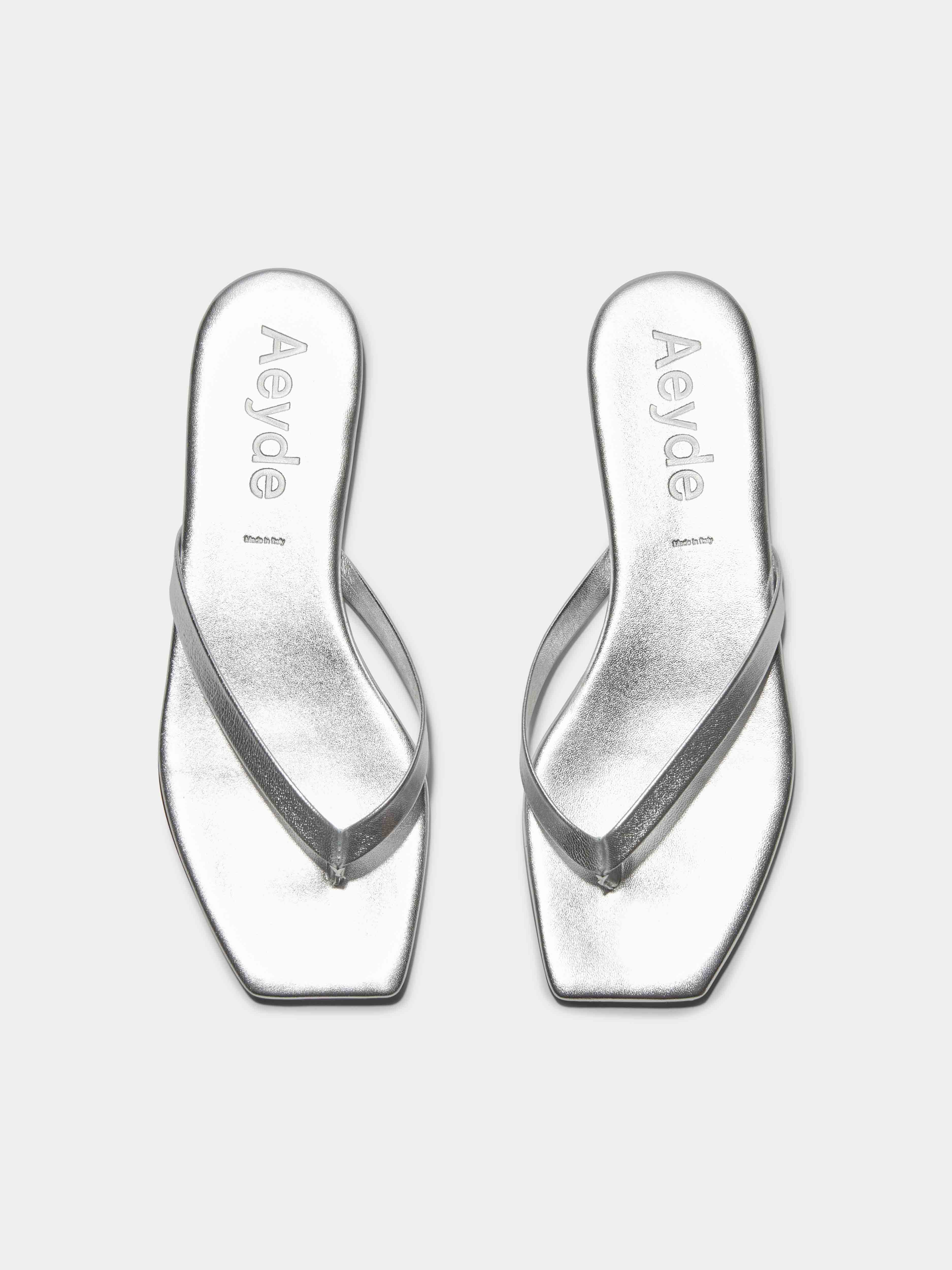 Renee Leather Thong Sandals