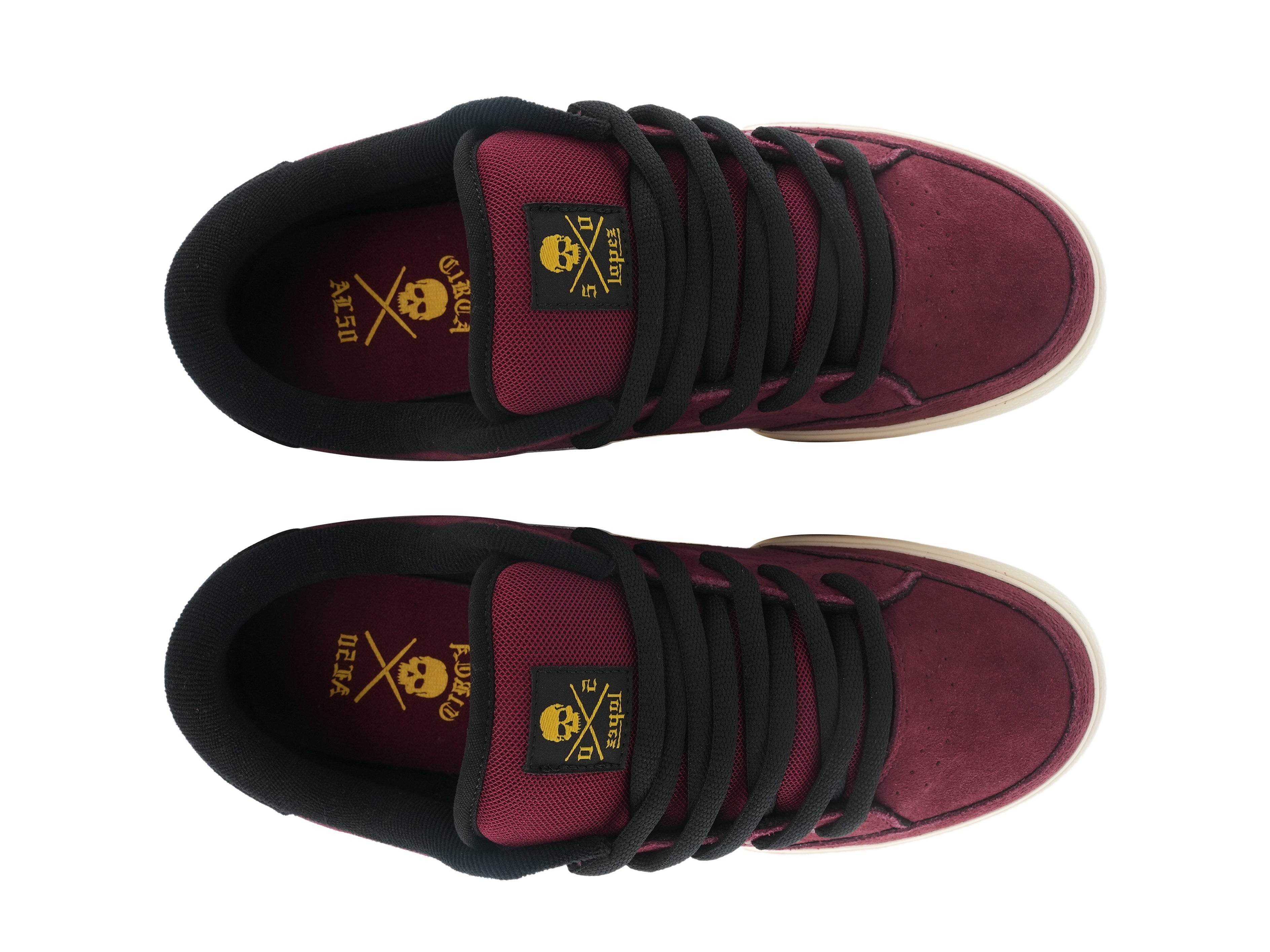 AL 50-CORDOVAN/BLACK/YELLOW